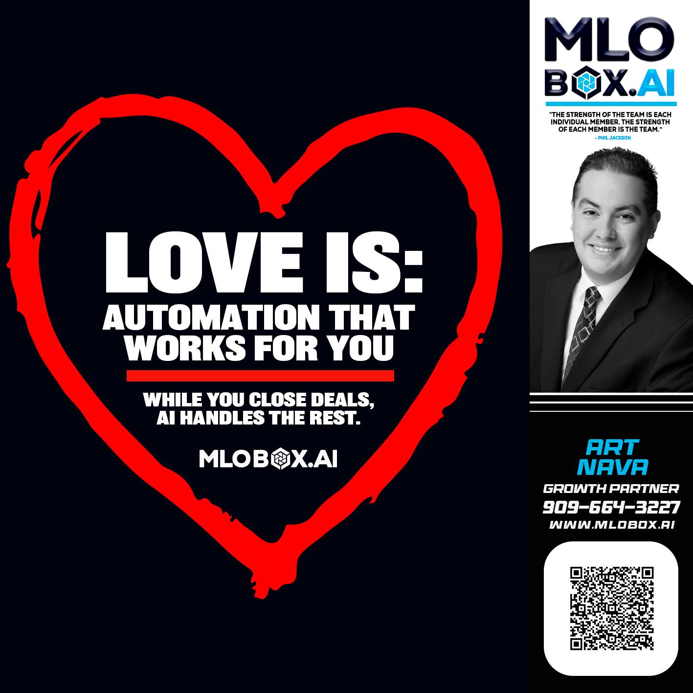 love is - Art Nava -Mortgage Advisor