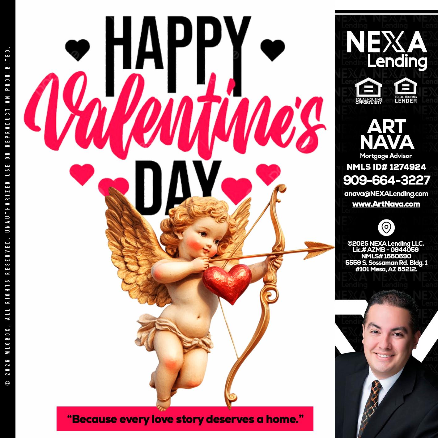 happy valentines day - Art Nava -Mortgage Advisor