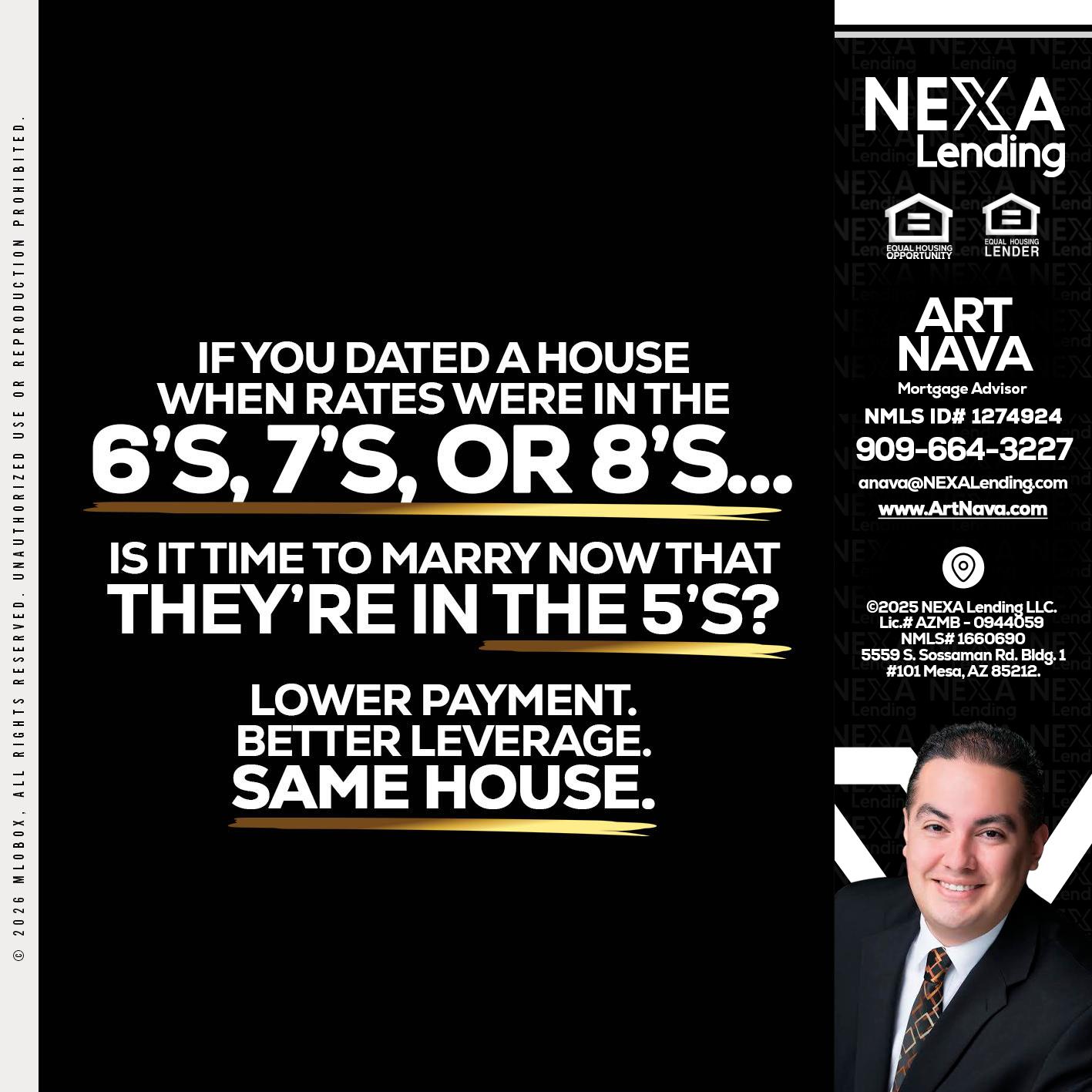if you dated a house - Art Nava -Mortgage Advisor
