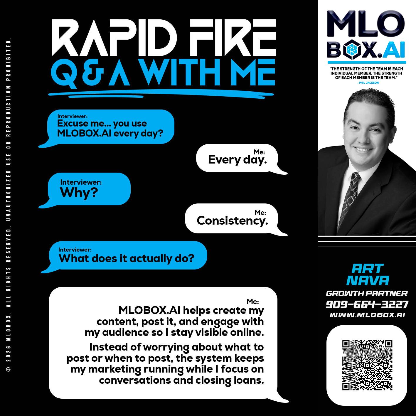 RAPID Q&A - Art Nava -Mortgage Advisor