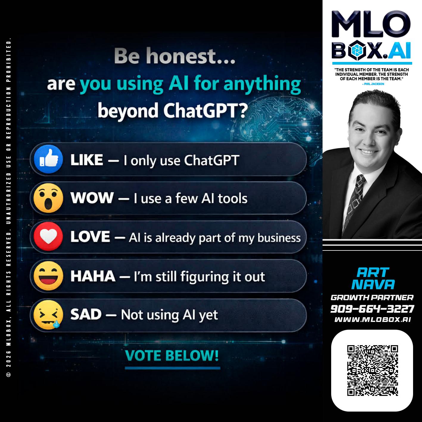 BE HONEST - Art Nava -Mortgage Advisor