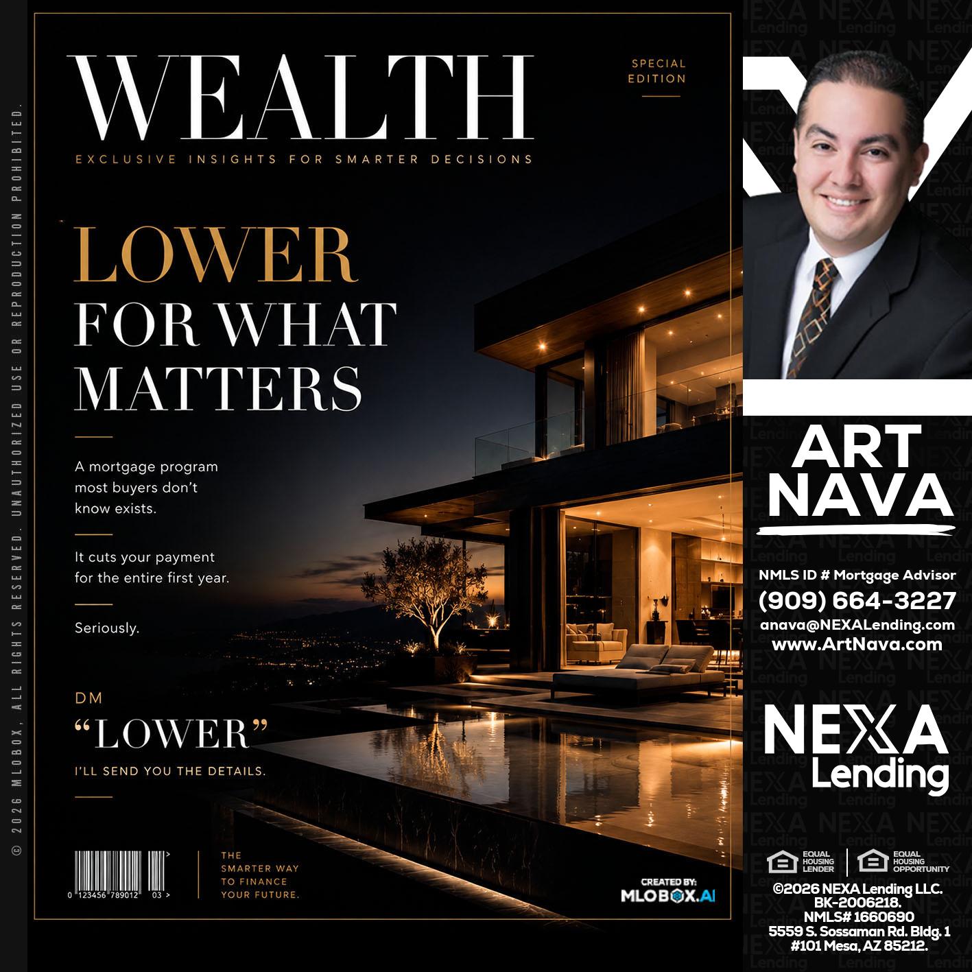 WEALTH - Art Nava -Mortgage Advisor